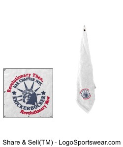 Corner Grommet Sport Towel Embroidered Design Zoom